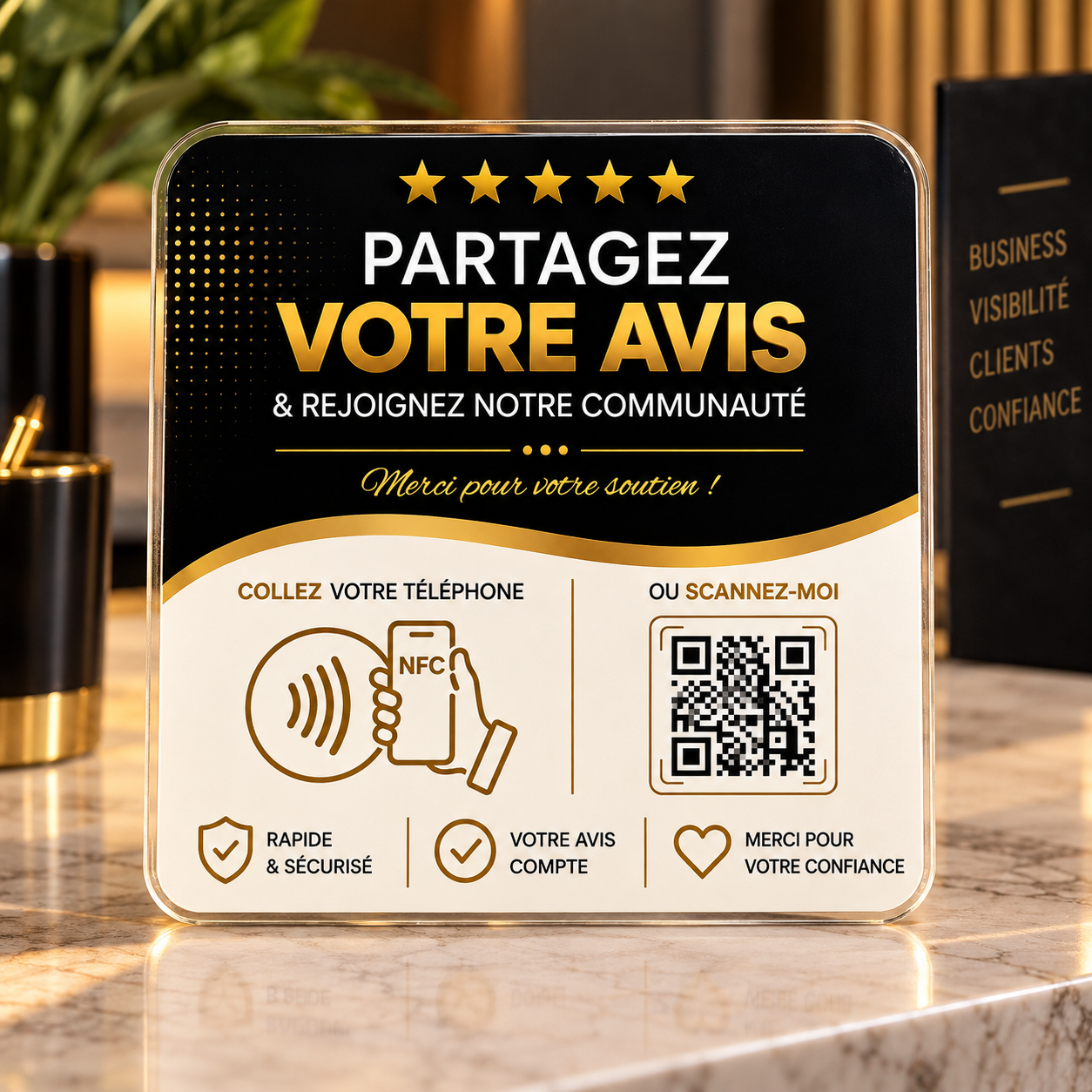 Plaque Multi-liens
